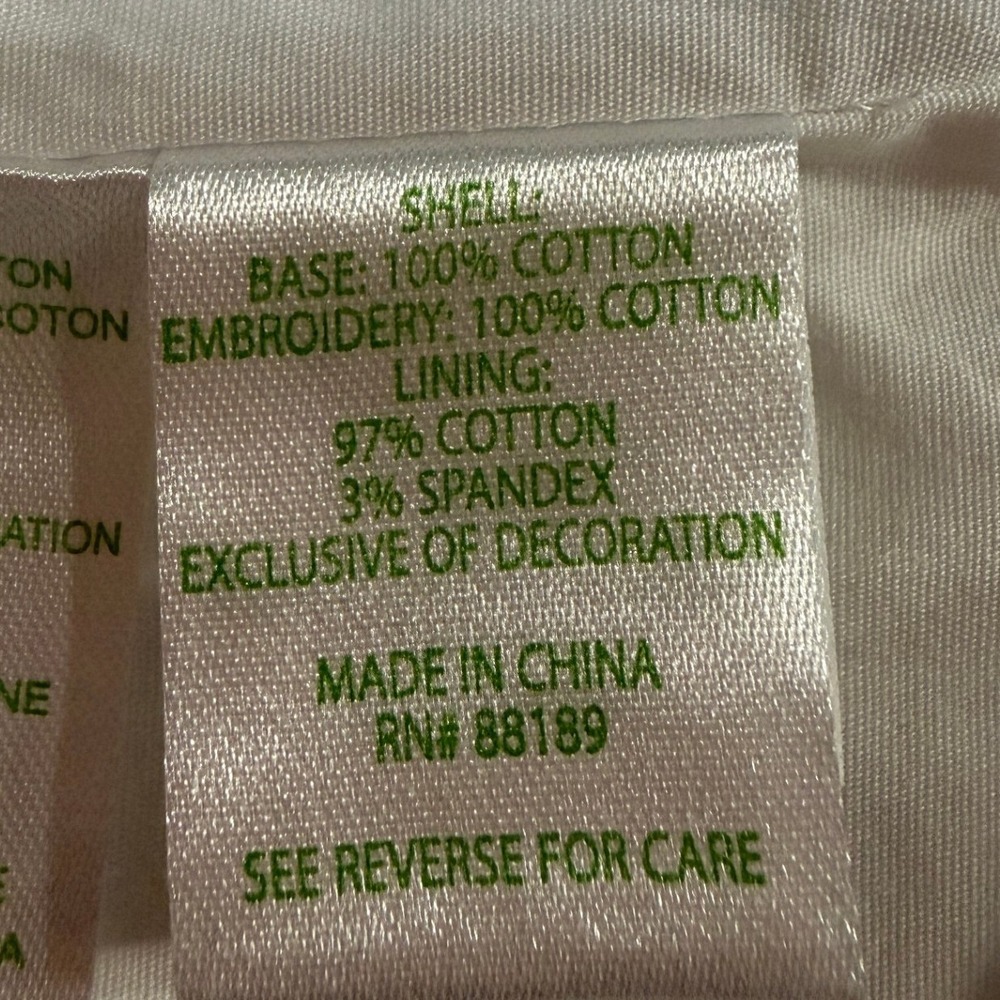 Lilly Pulitzer Shelli Stretch Eyelet Mini Sheath Dress Womens 10 Fitted Resort - Picture 6 of 12